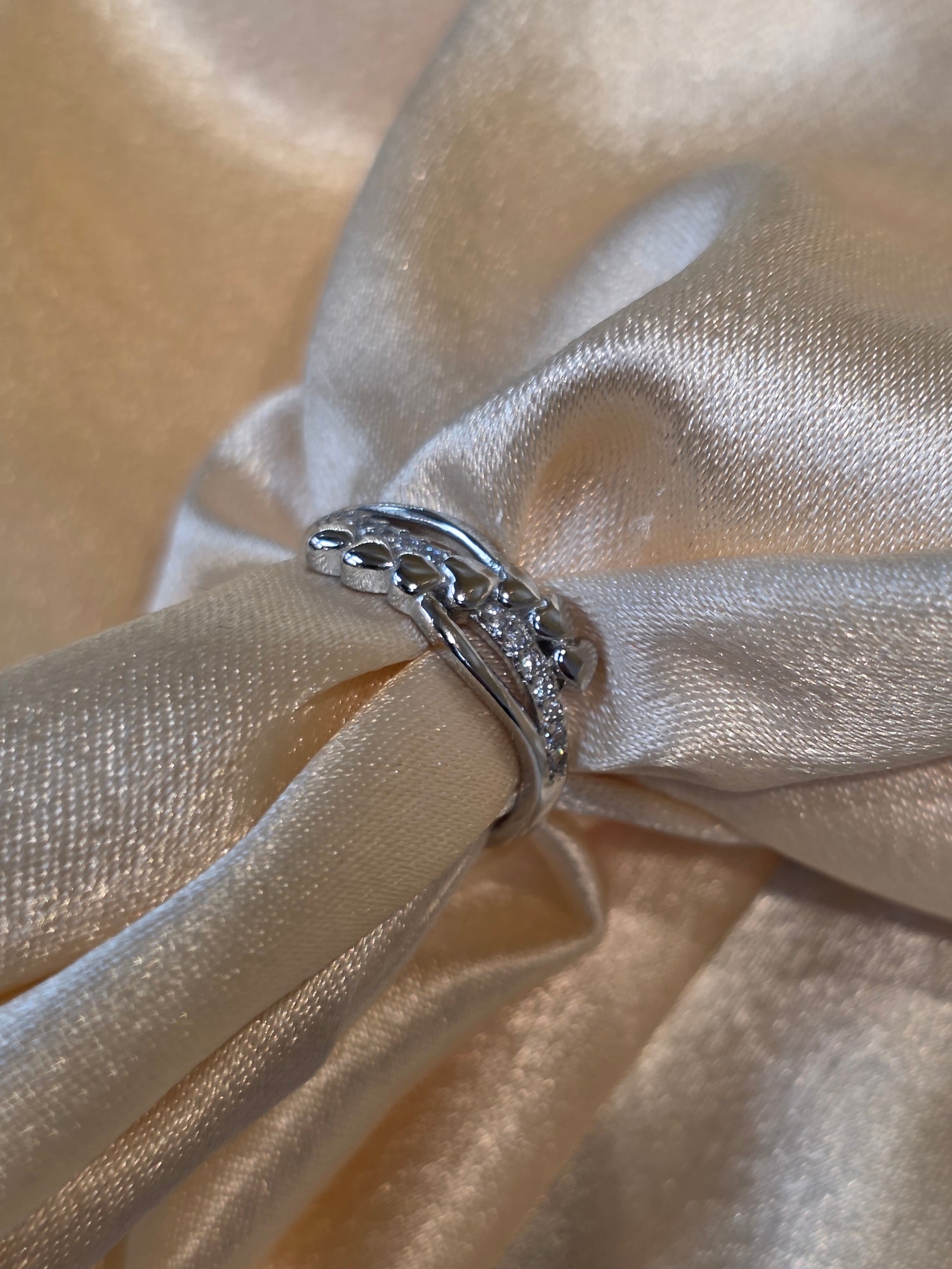 SILVER RING SIZE 6 GR612