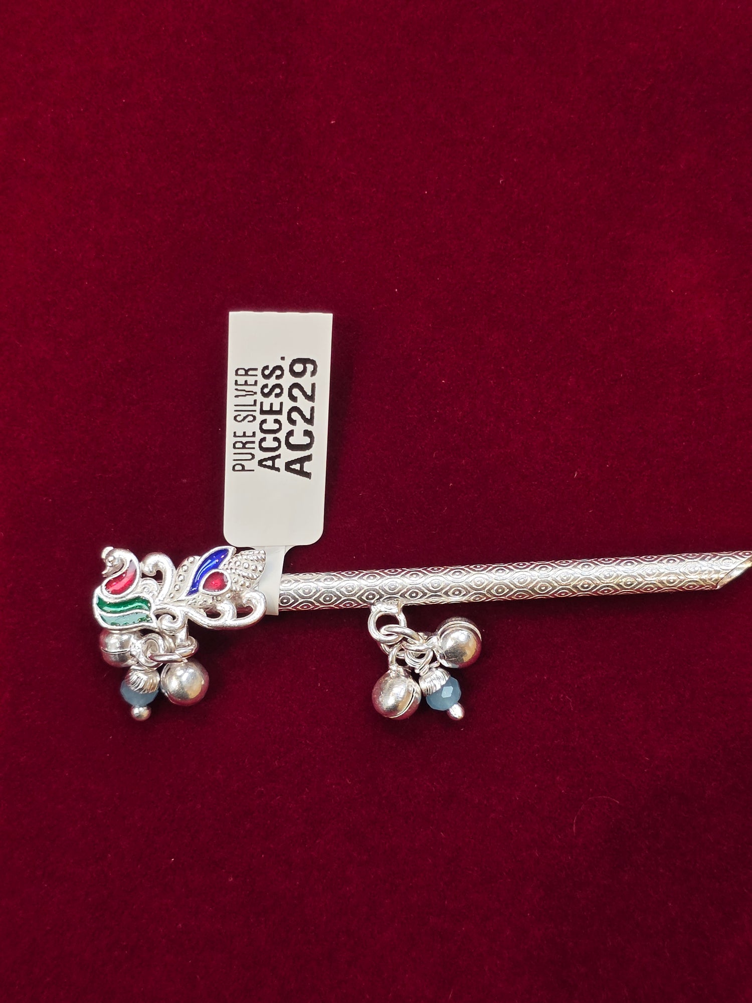 PURE SILVER LADDU GOPAL’S BANSURI AC229