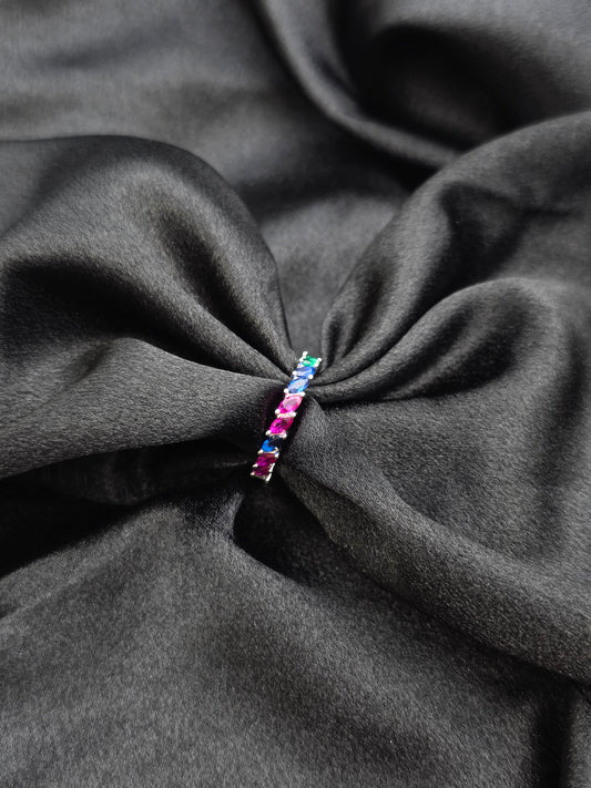 SILVER RING SIZE 8 GR174