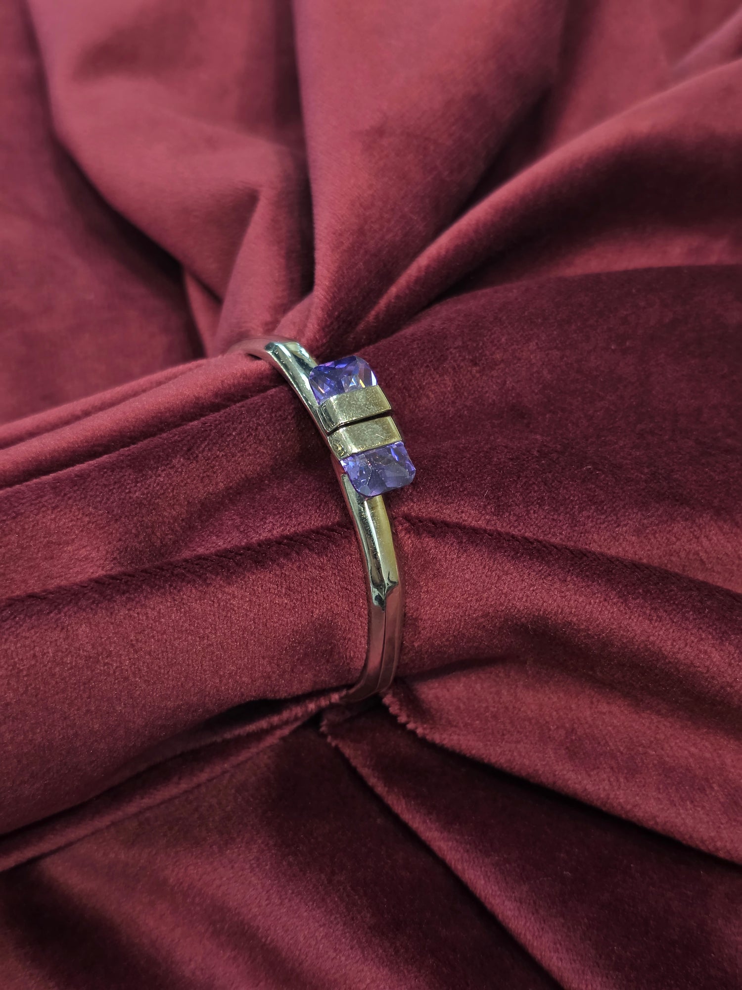 SILVER BANGLE BRACELET GB025