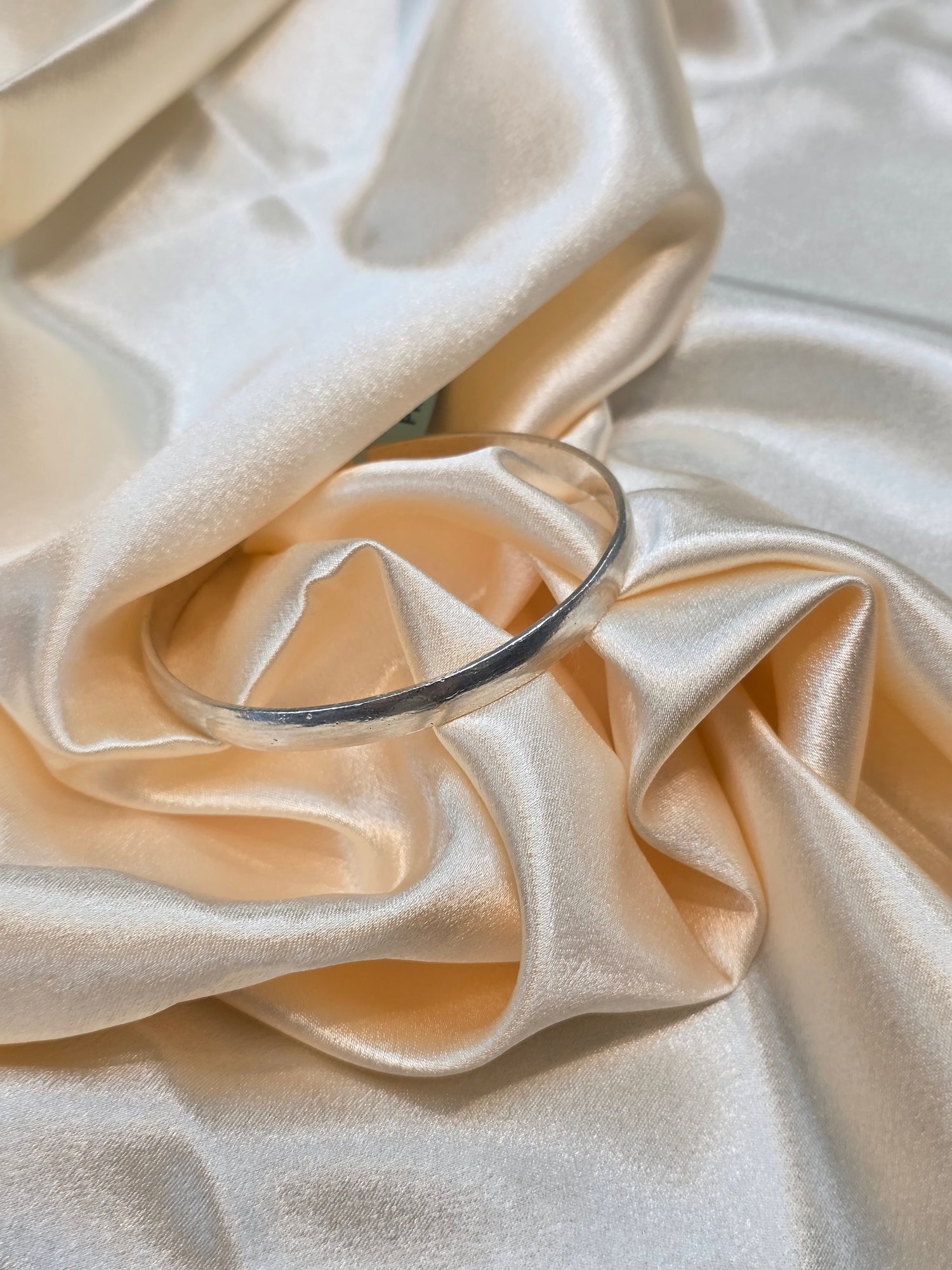 PURE SILVER PLAIN KADA SIZE 3 PK005