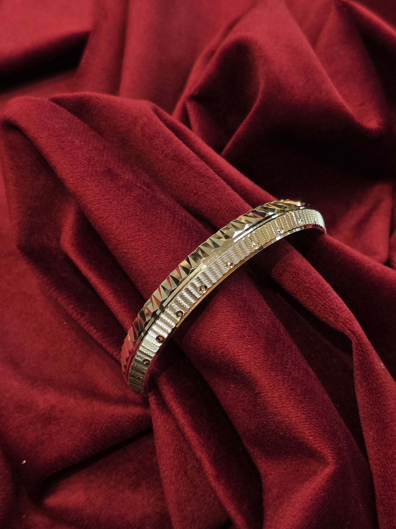 MEN SILVER KADA SIZE 2.6 BK090