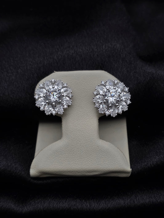 SILVER EAR STUDS GE600