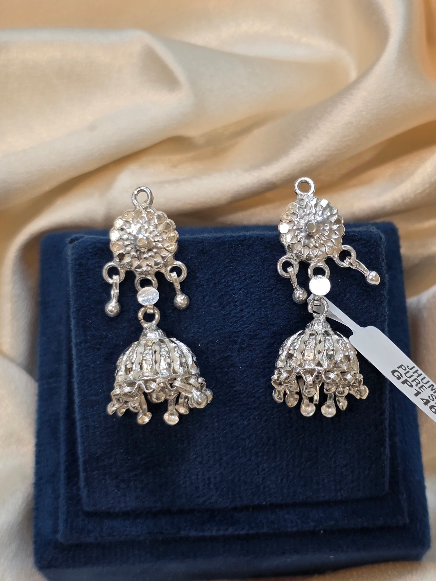 PURE SILVER JHUMKI GP146