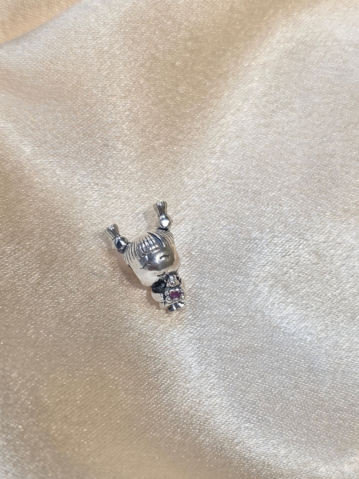 PANDORA LITTLE GIRL PIGTAILS CHARM PC305