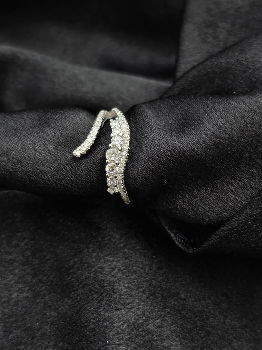 SILVER RING SIZE 6 GR507