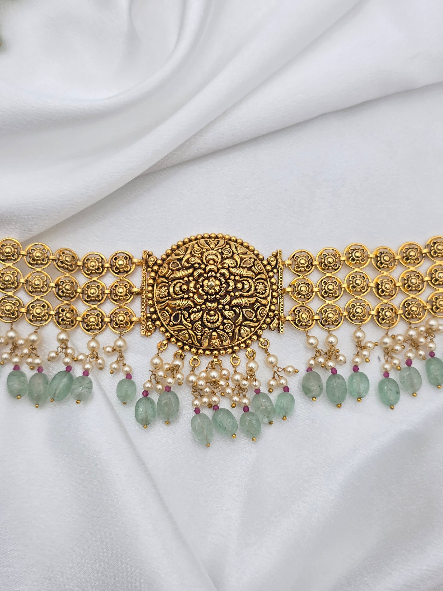 GOLD PLATED SILVER SET GPI134