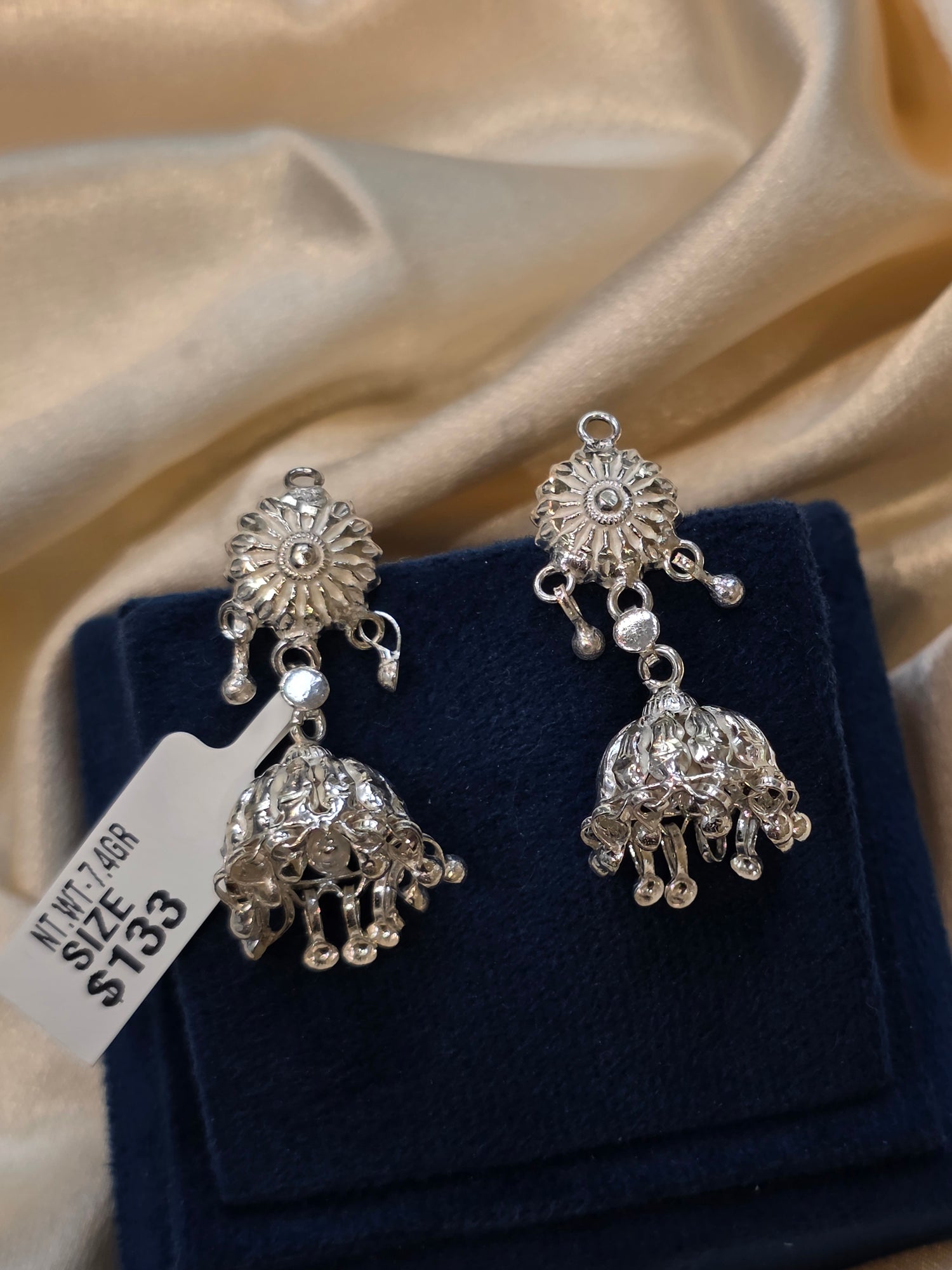 PURE SILVER JHUMKI GP147