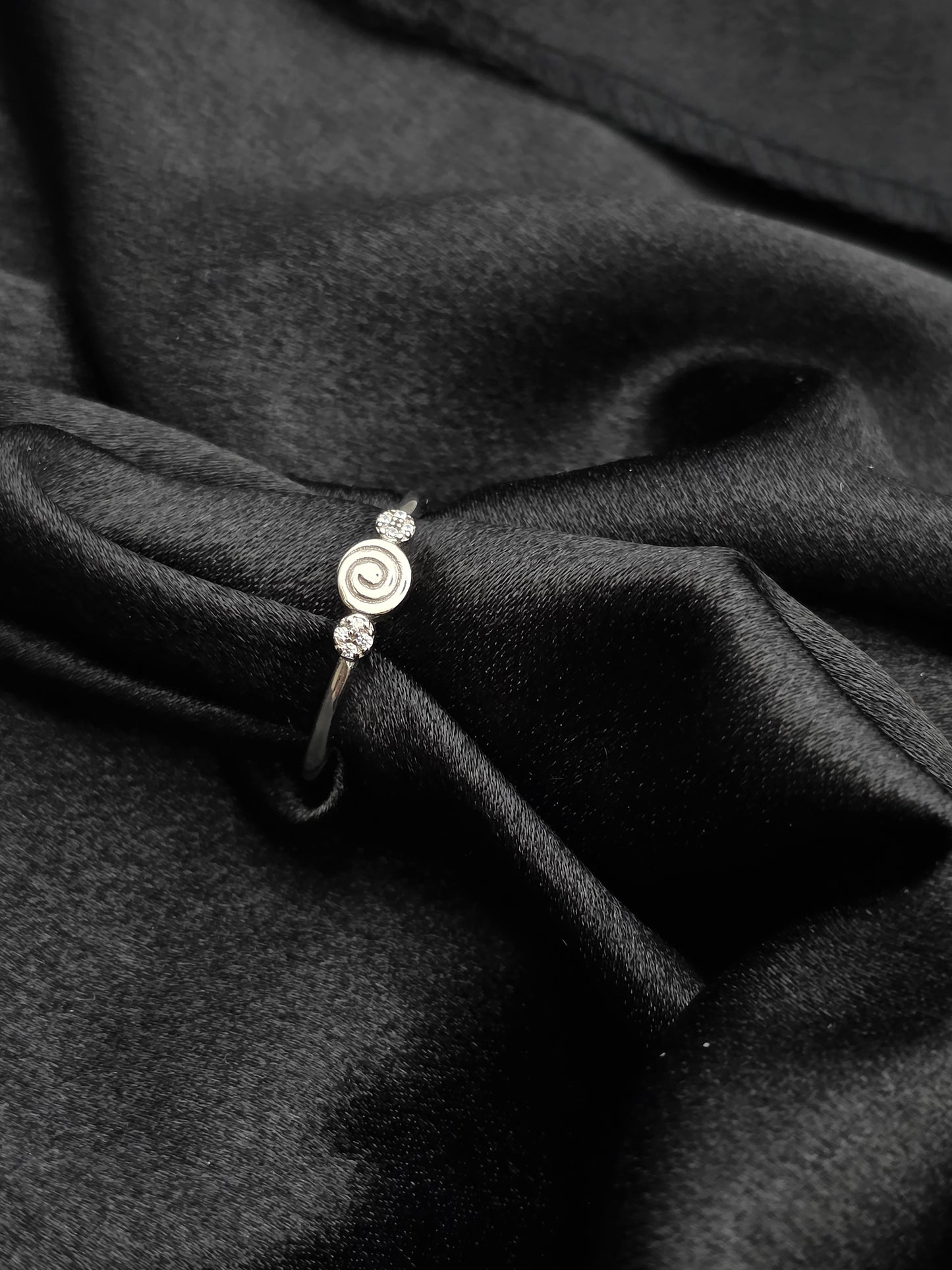 SILVER RING SIZE ADJ GR206