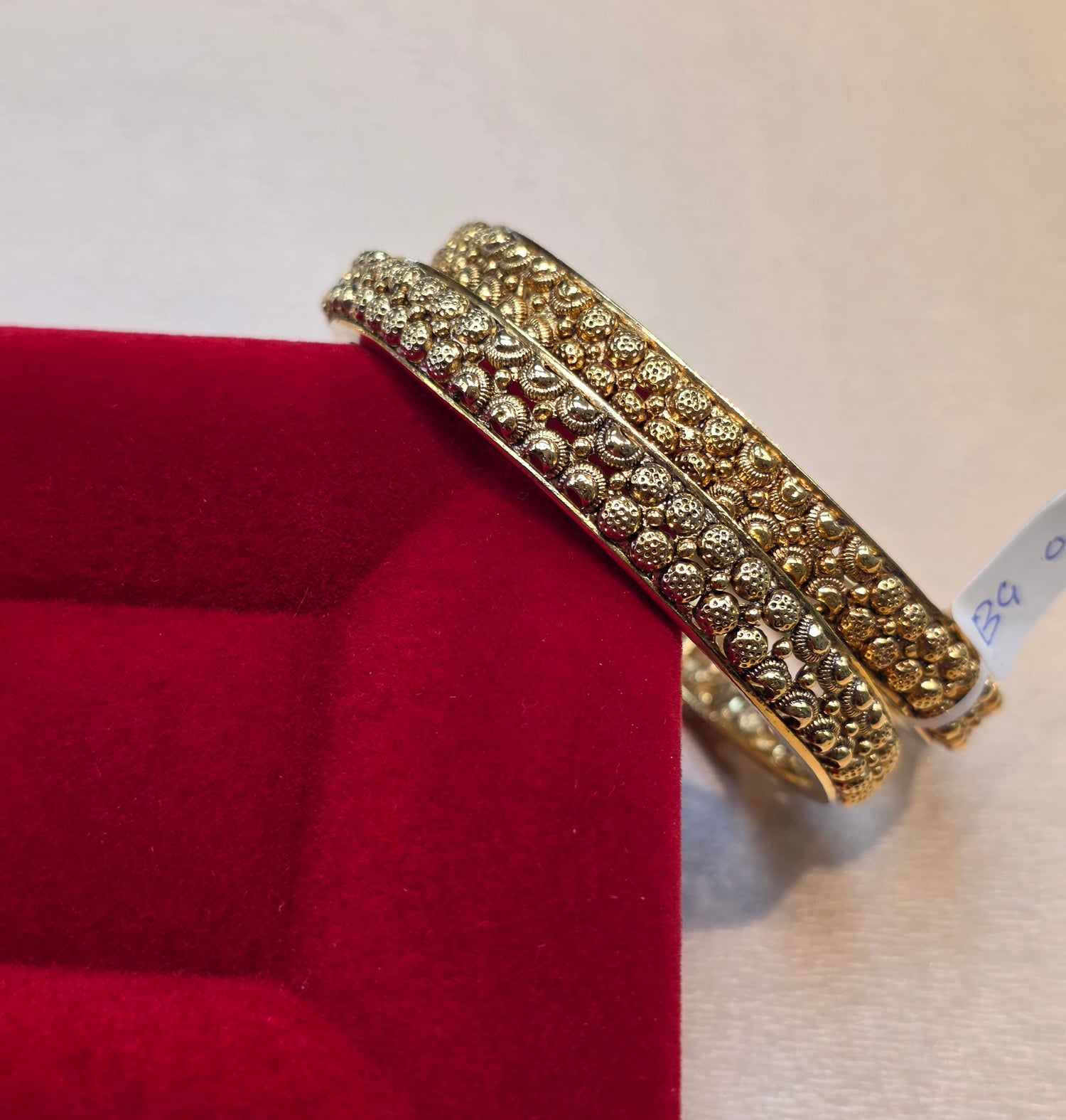 GOLD PLATED BANGLES SIZE 2.3 BG005