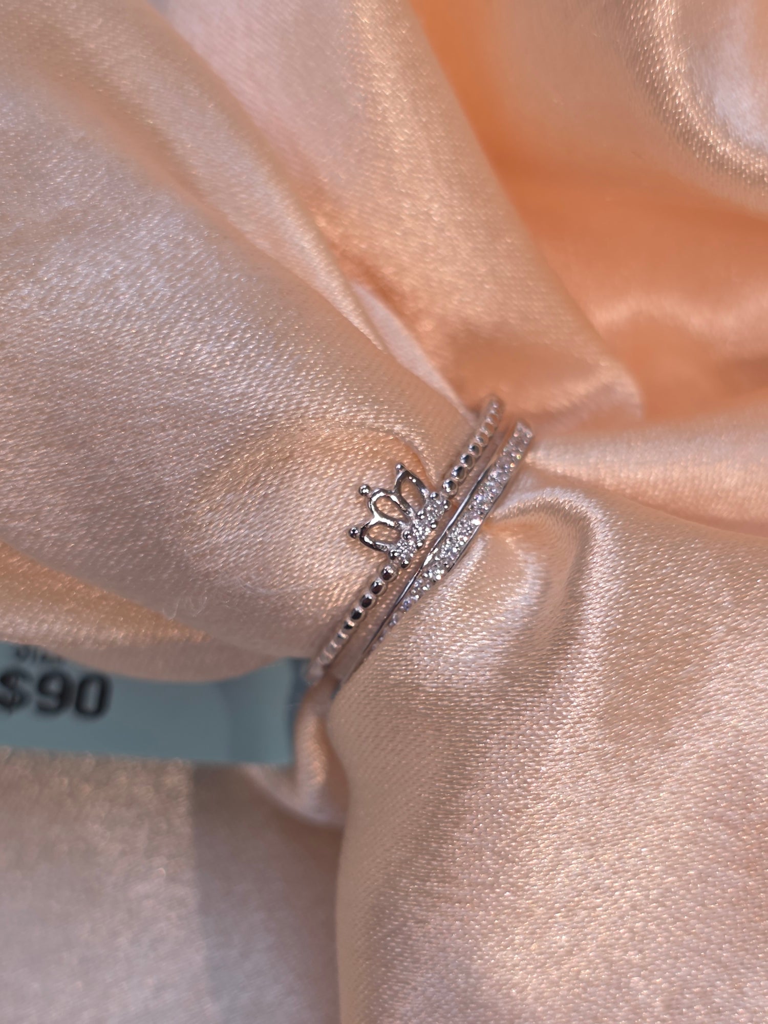 SILVER RING SIZE 9 GR571