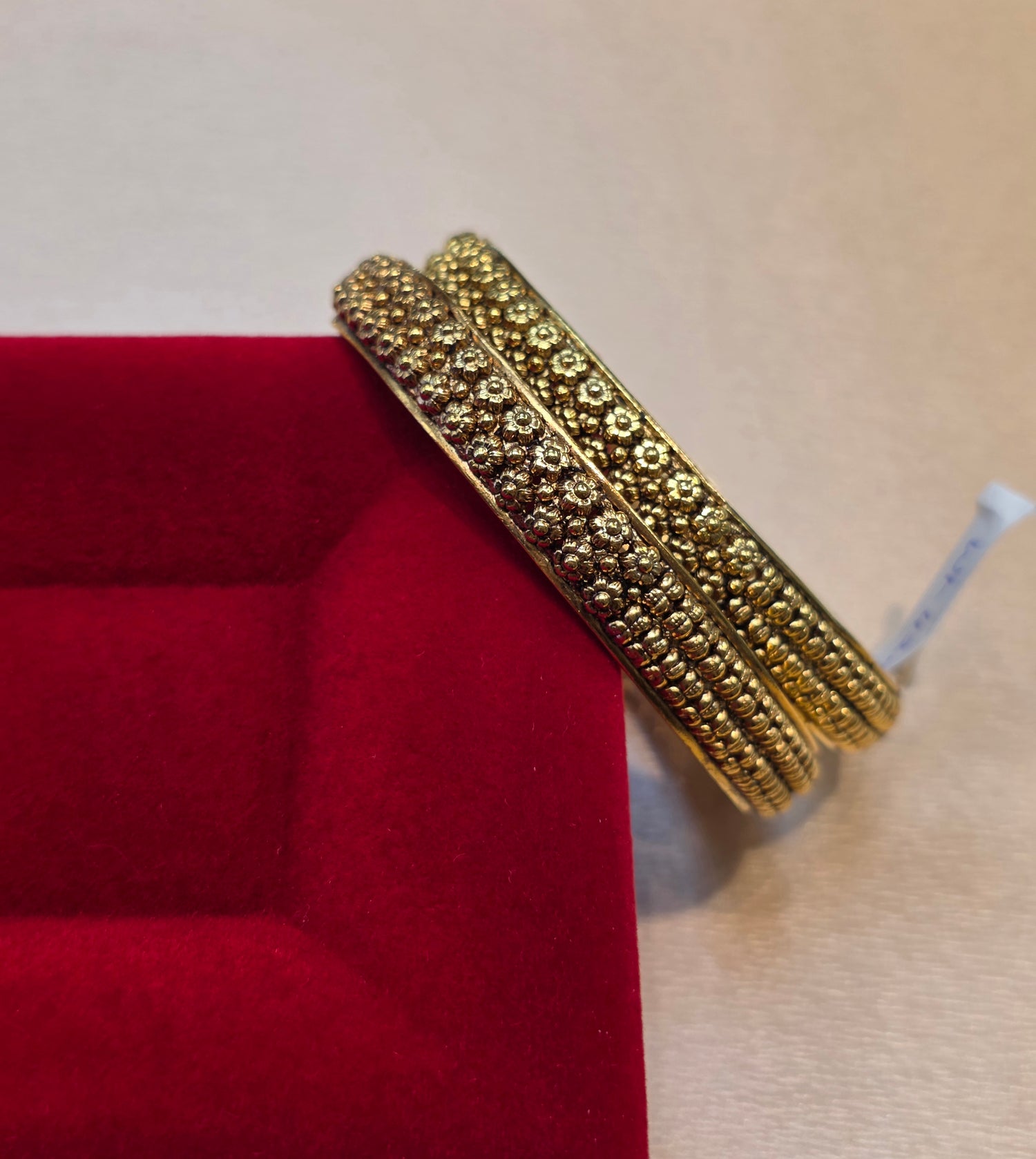GOLD PLATED BANGLES SIZE 2.3 BG012