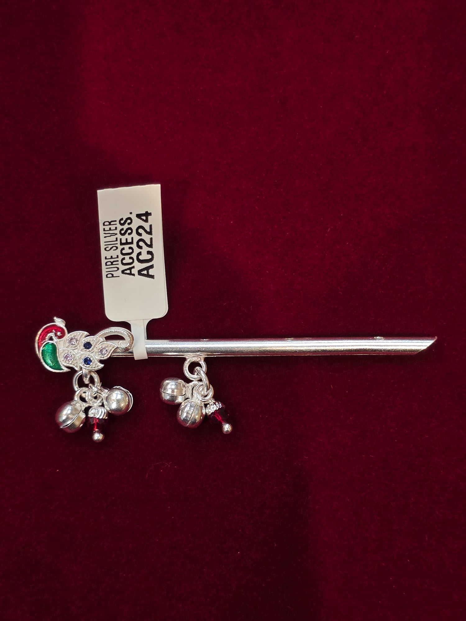 PURE SILVER LADDU GOPAL’S BANSURI AC224