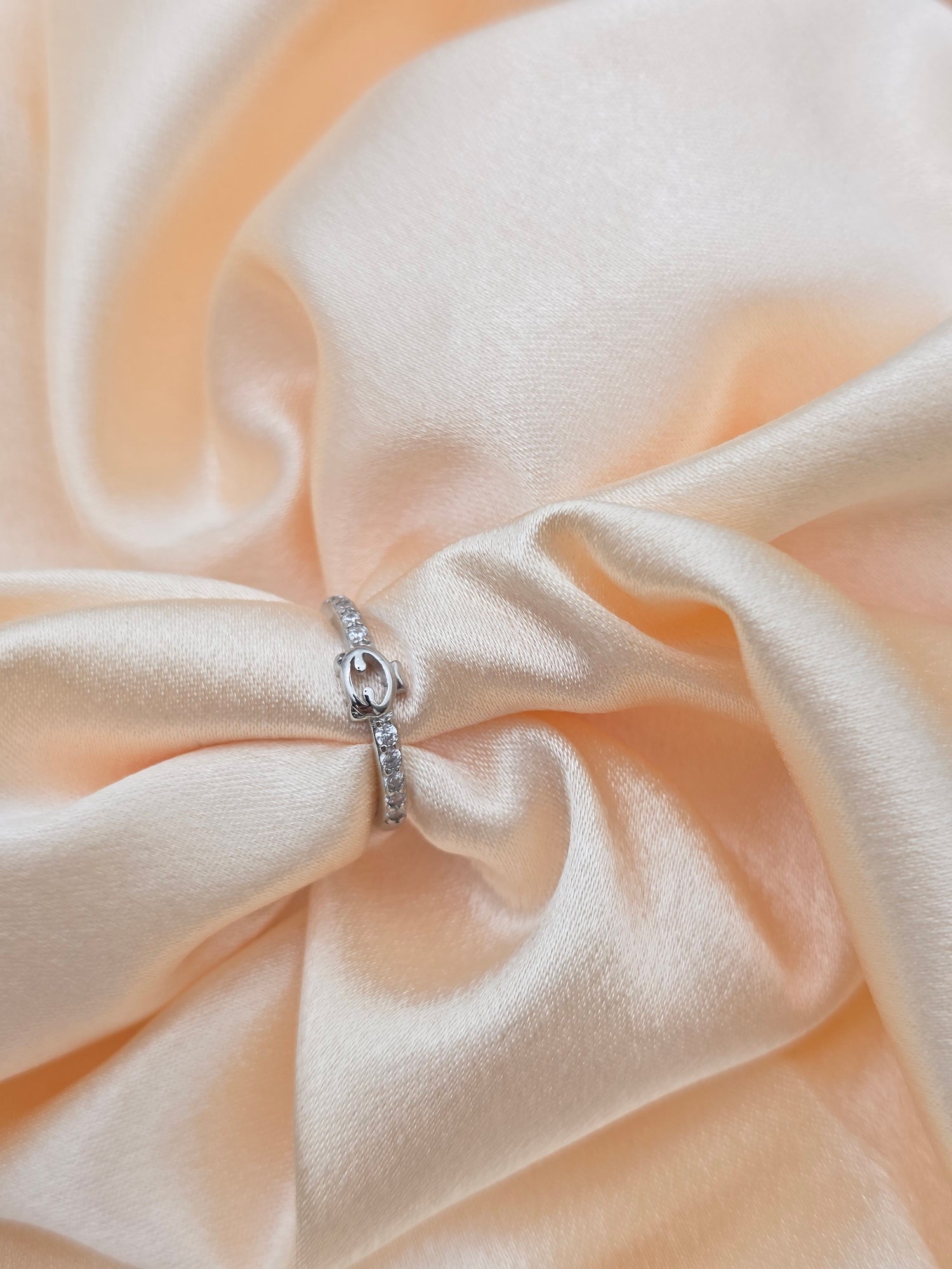 SILVER RING SIZE 5 GR018