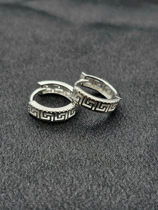 SILVER HOOPS GH185