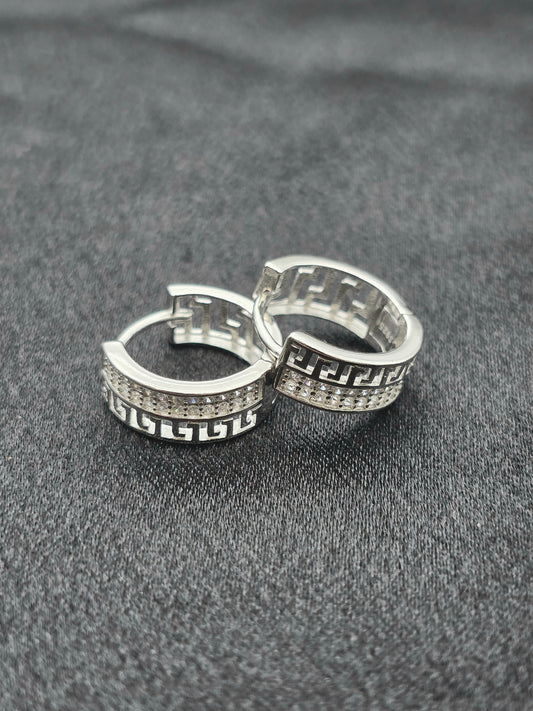 SILVER HOOPS GH131
