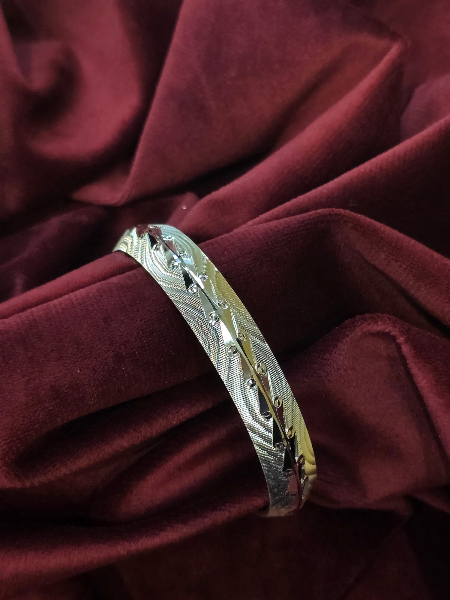 MEN SILVER KADA SIZE 2.5 BK096