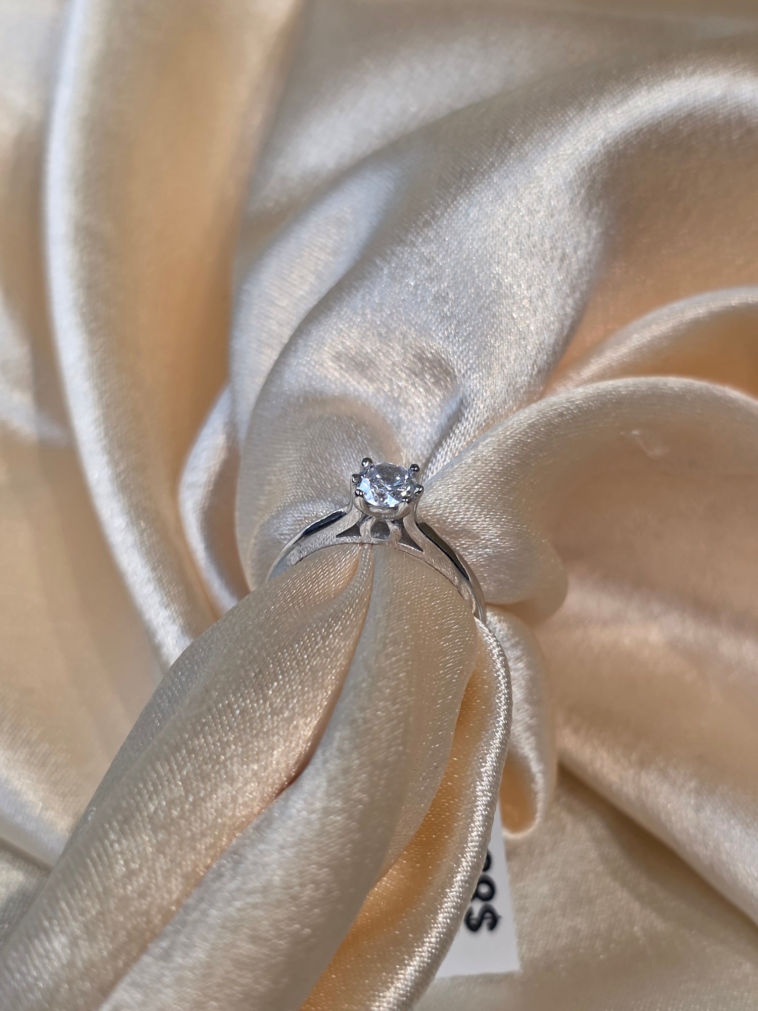 SILVER RING SIZE 6 GR692