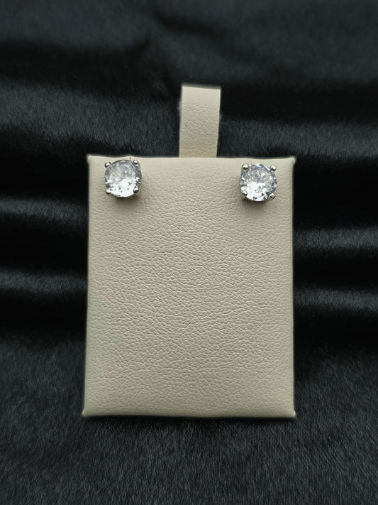 SILVER EAR STUDS GE518