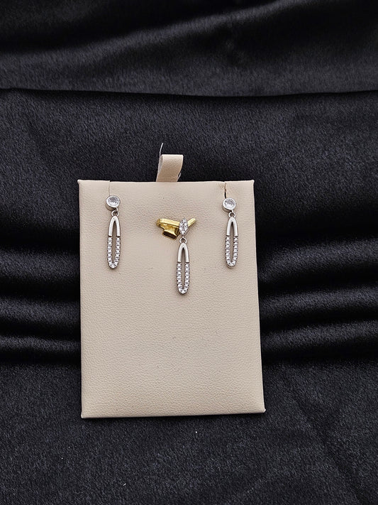 SILVER PENDANT SET PS015