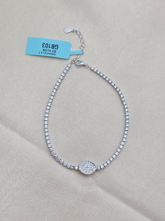 SILVER BRACELET 7.0 IN GB103