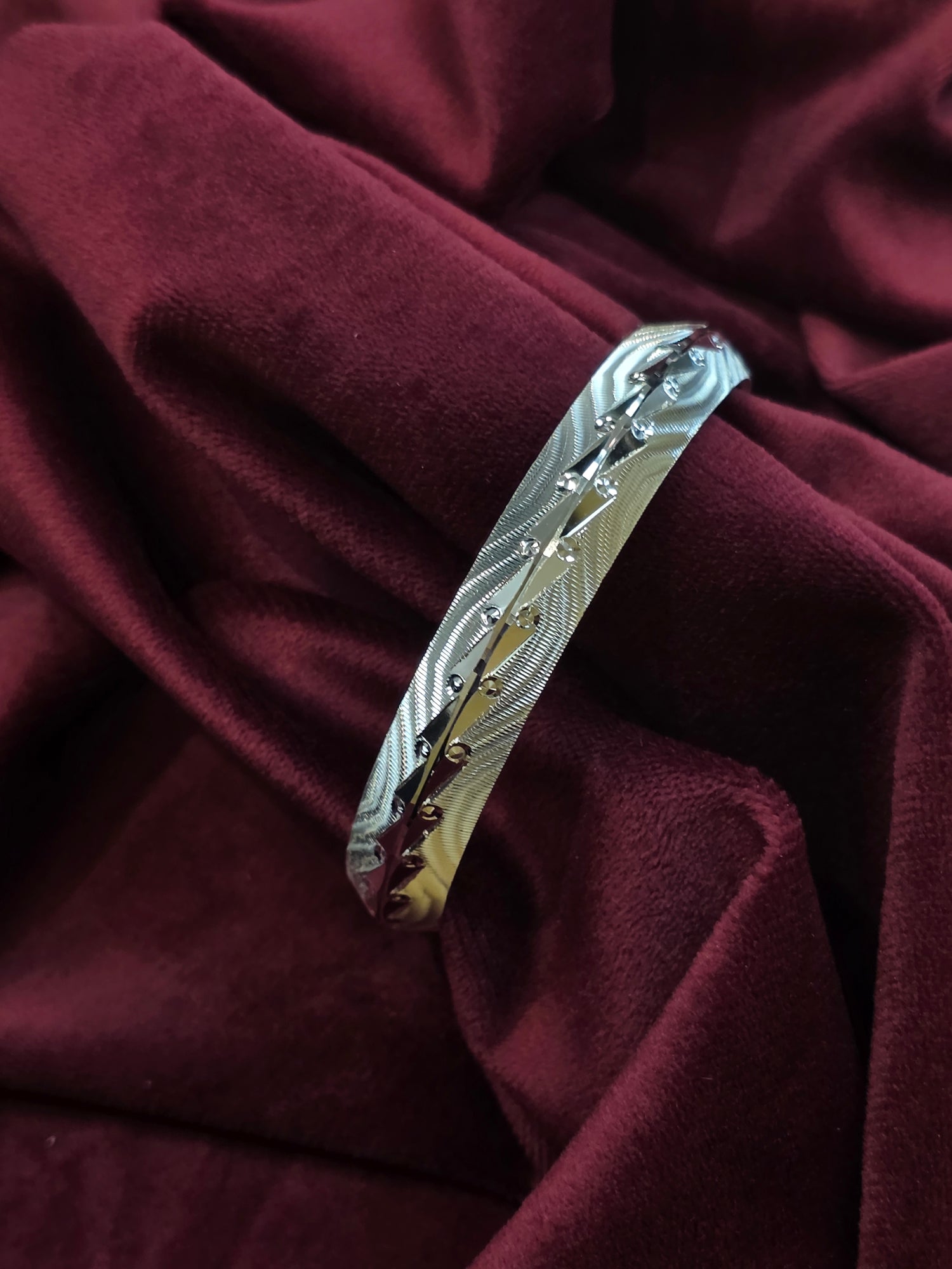 MEN SILVER KADA SIZE 2.5 BK096