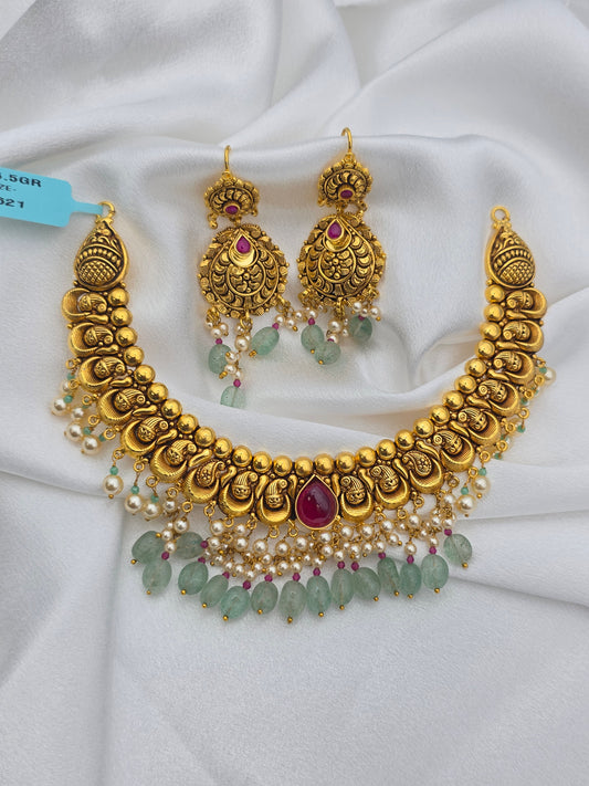 GOLD PLATED SILVER SET GPI130