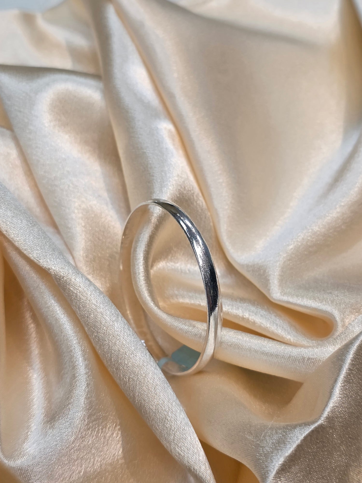 PURE SILVER PLAIN KADA SIZE 1.7 PK037