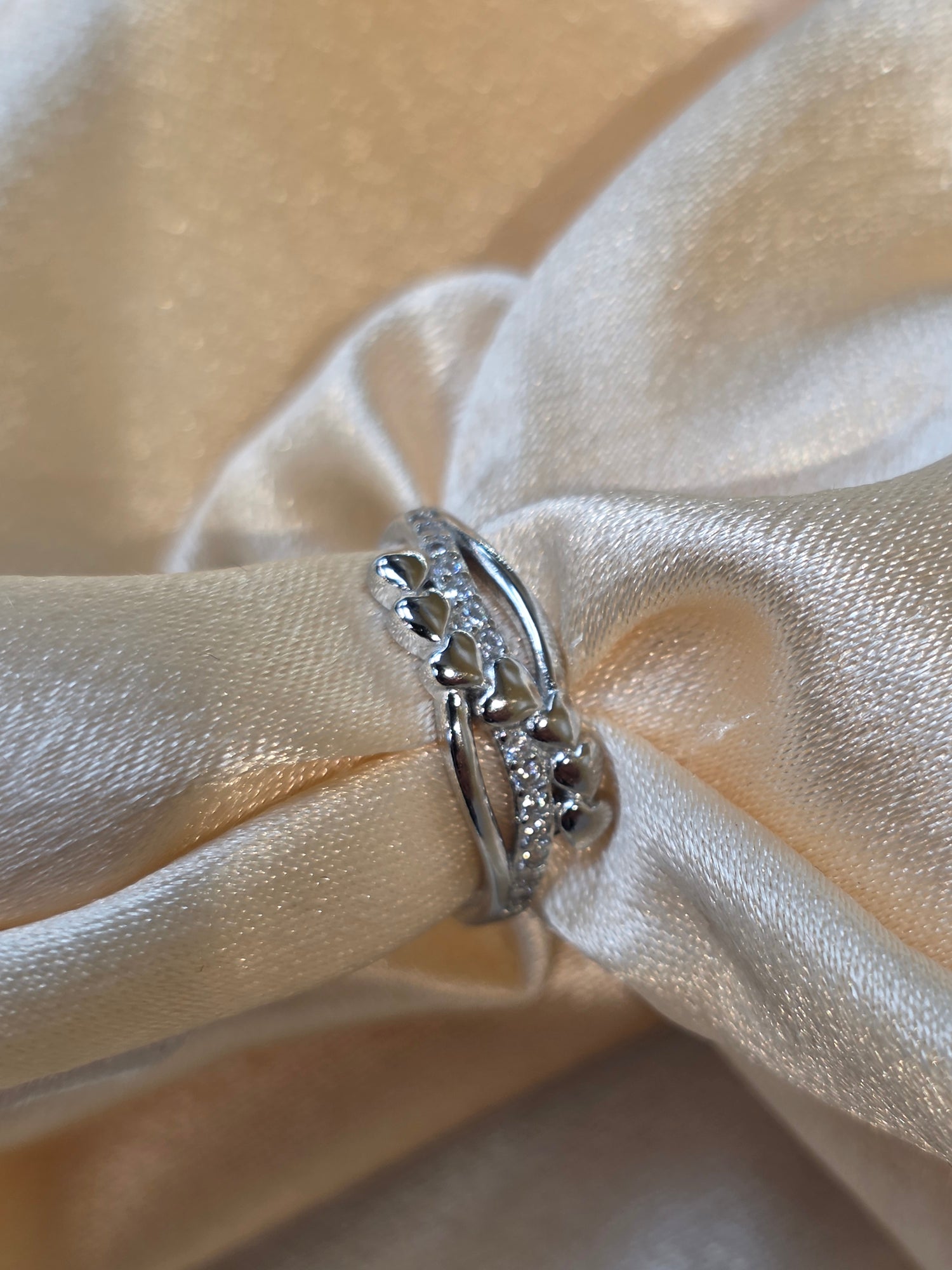 SILVER RING SIZE 6 GR612