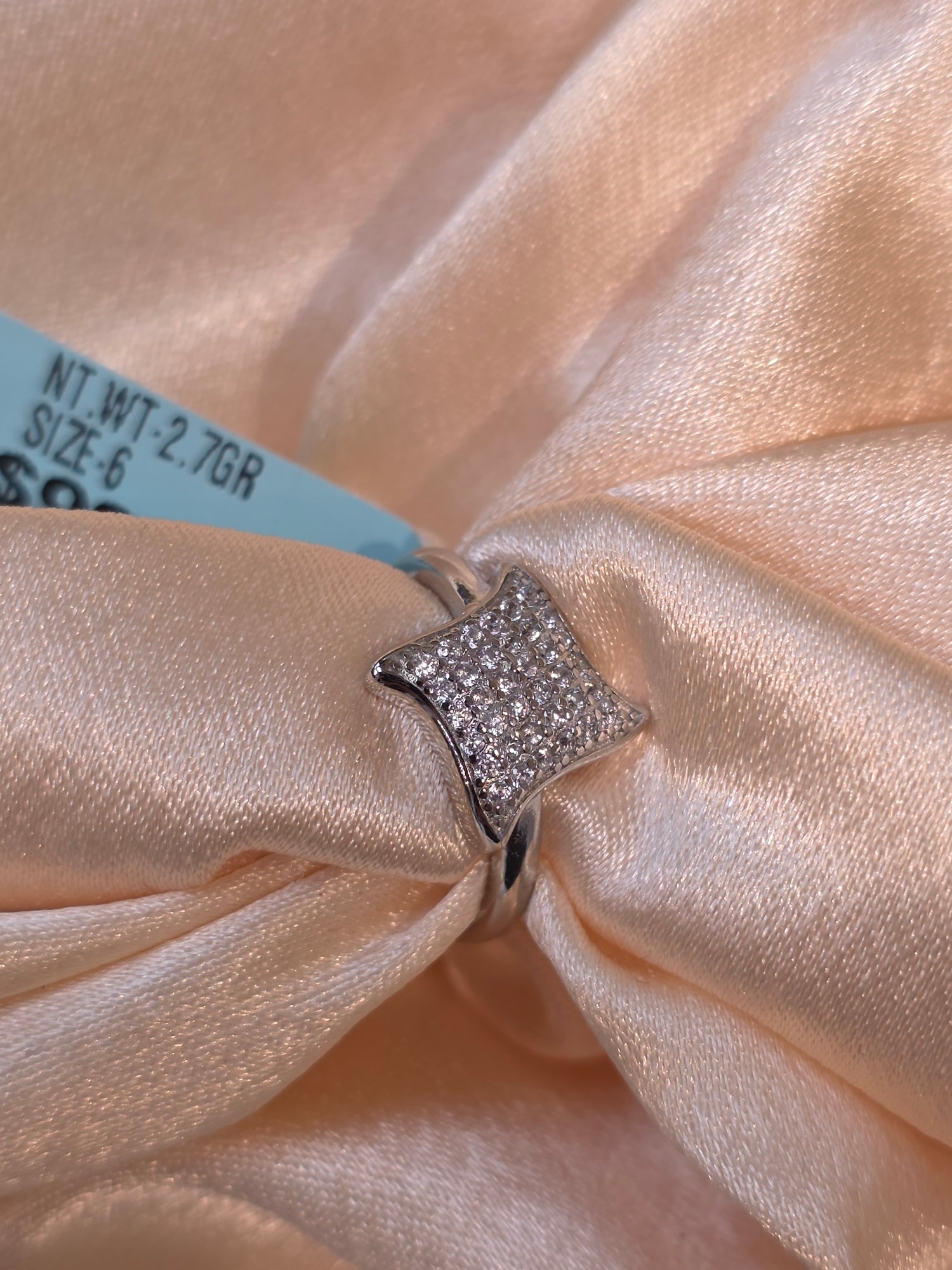 SILVER RING SIZE 6 GR659