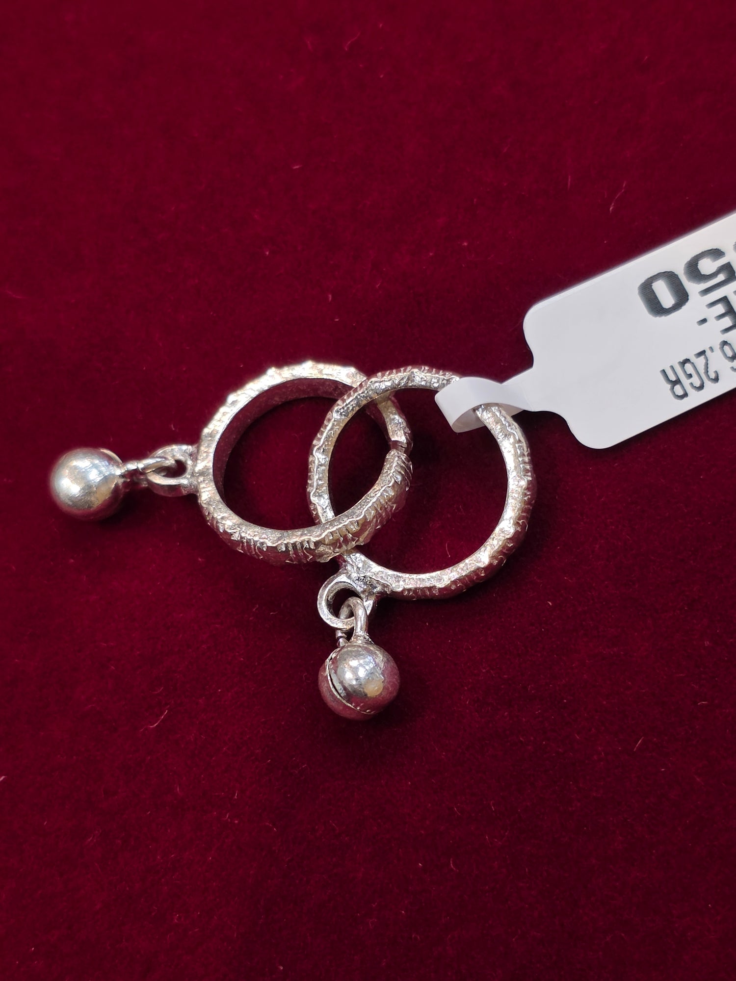 PURE SILVER LADDU GOPAL’S ANKLETS AC211