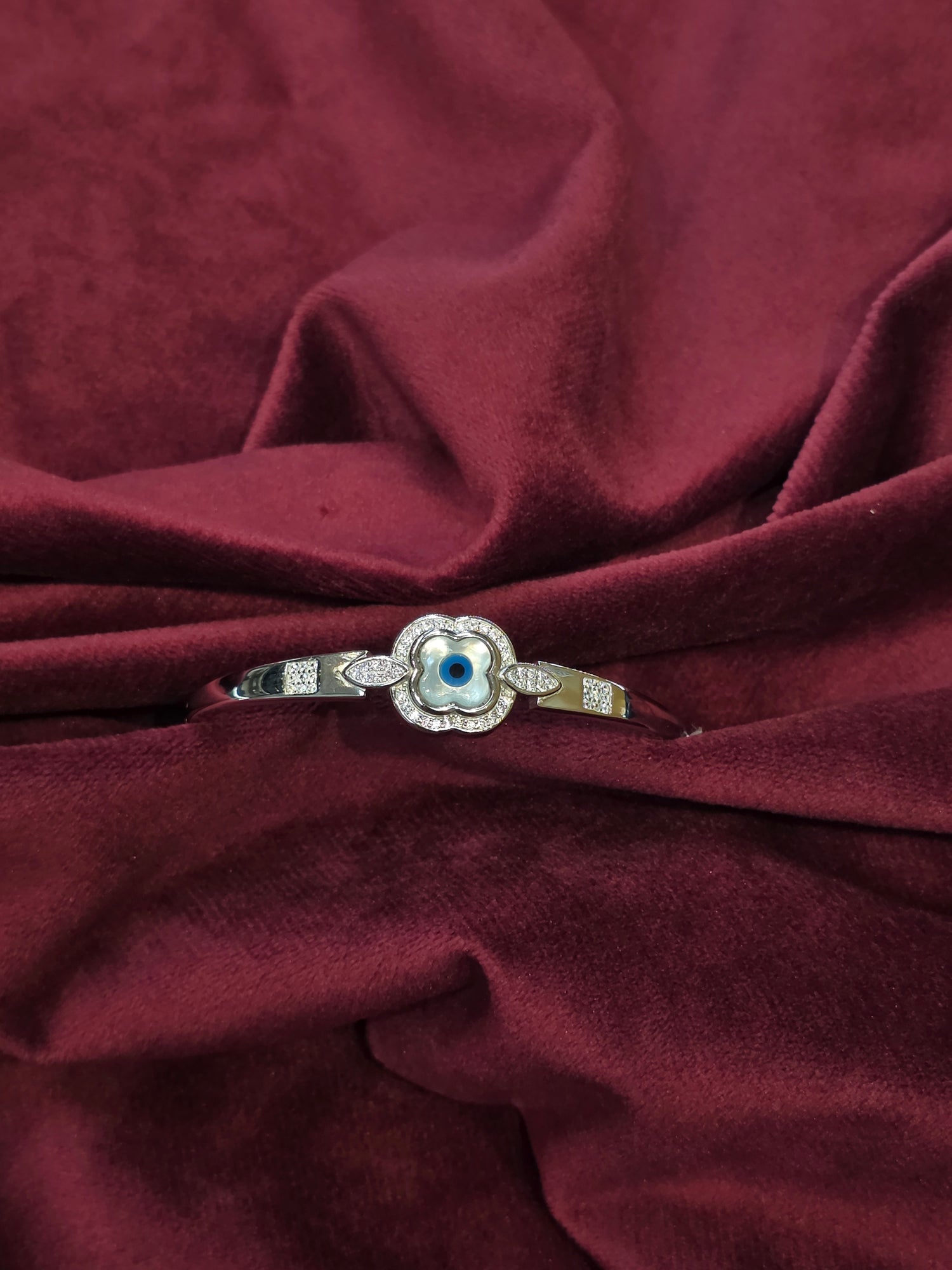 SILVER BANGLE BRACELET GB012