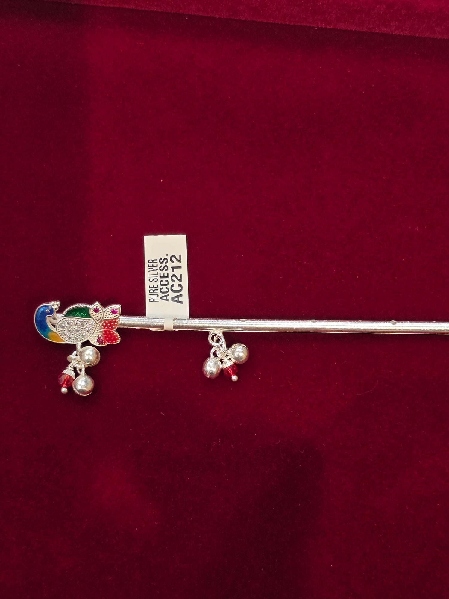 PURE SILVER LADDU GOPAL’S BANSURI AC212