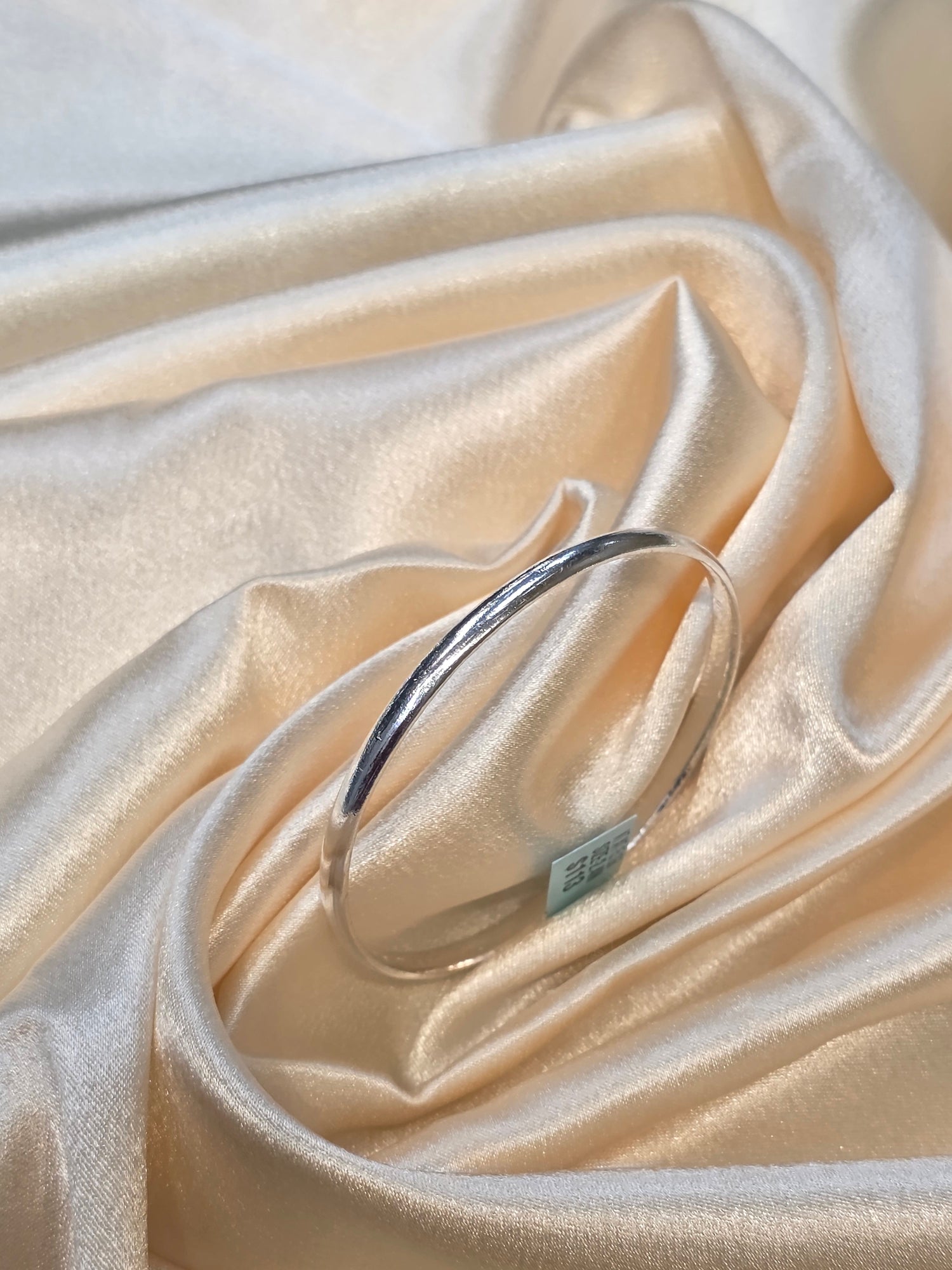 PURE SILVER PLAIN KADA SIZE 2.1 PK087