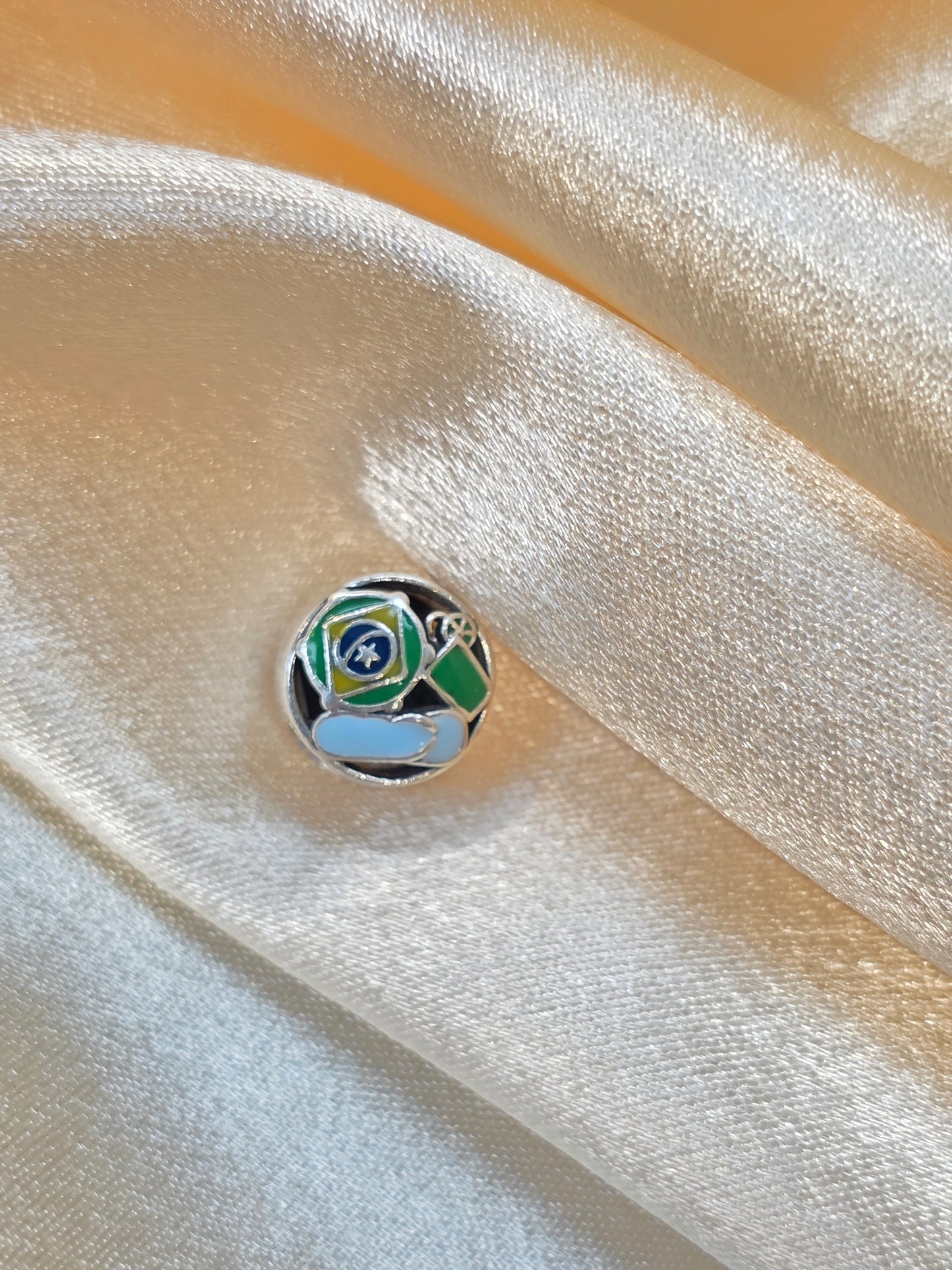 BRAZIL NATIONAL TRAVEL PANDORA CHARM PC268