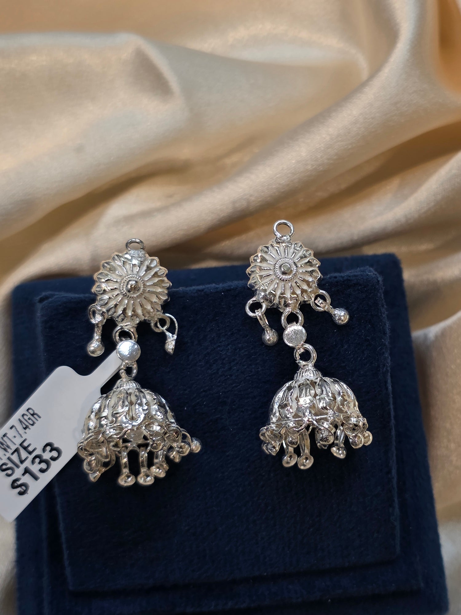 PURE SILVER JHUMKI GP147