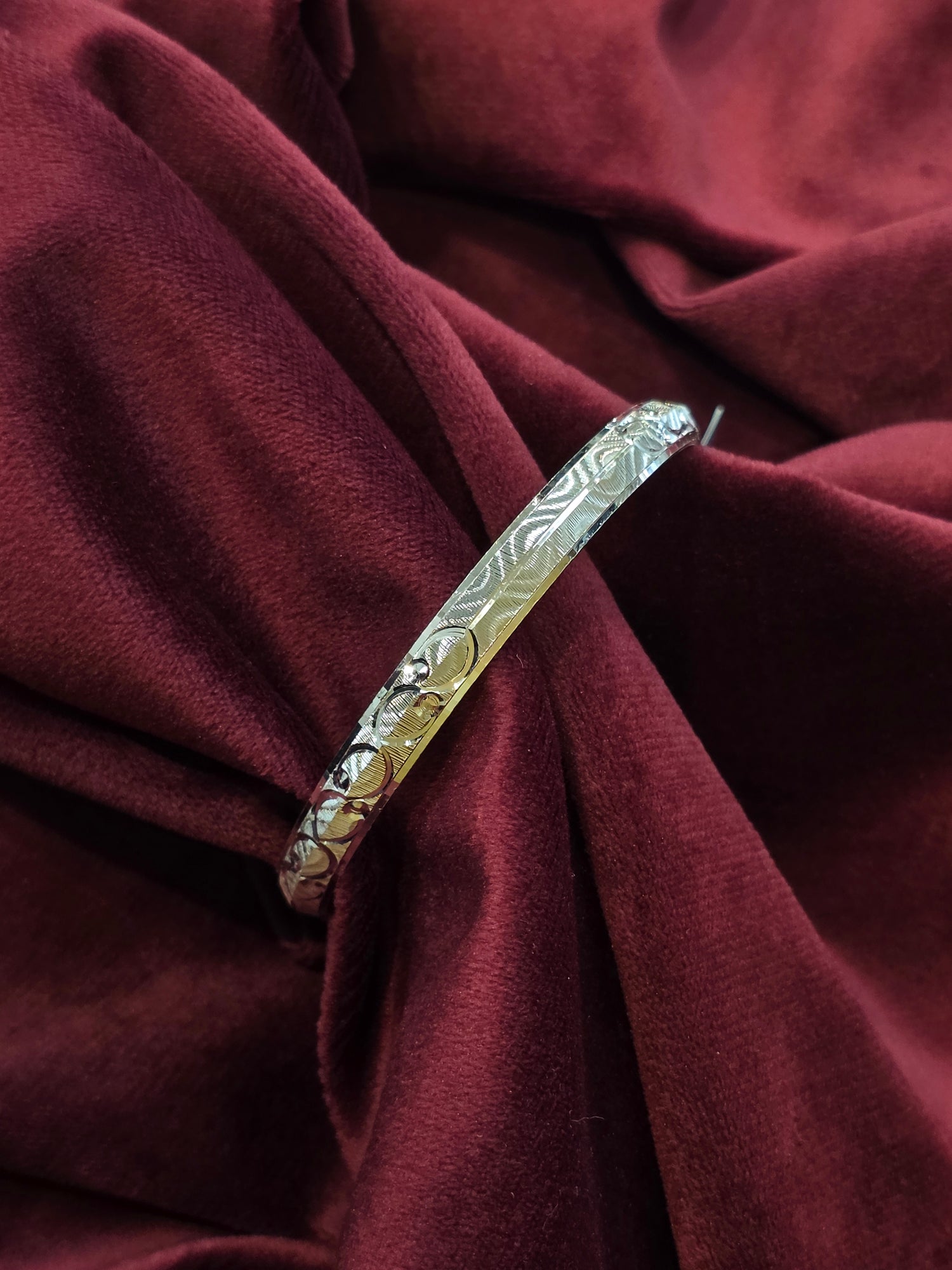MEN SILVER KADA SIZE 2.5 BK107