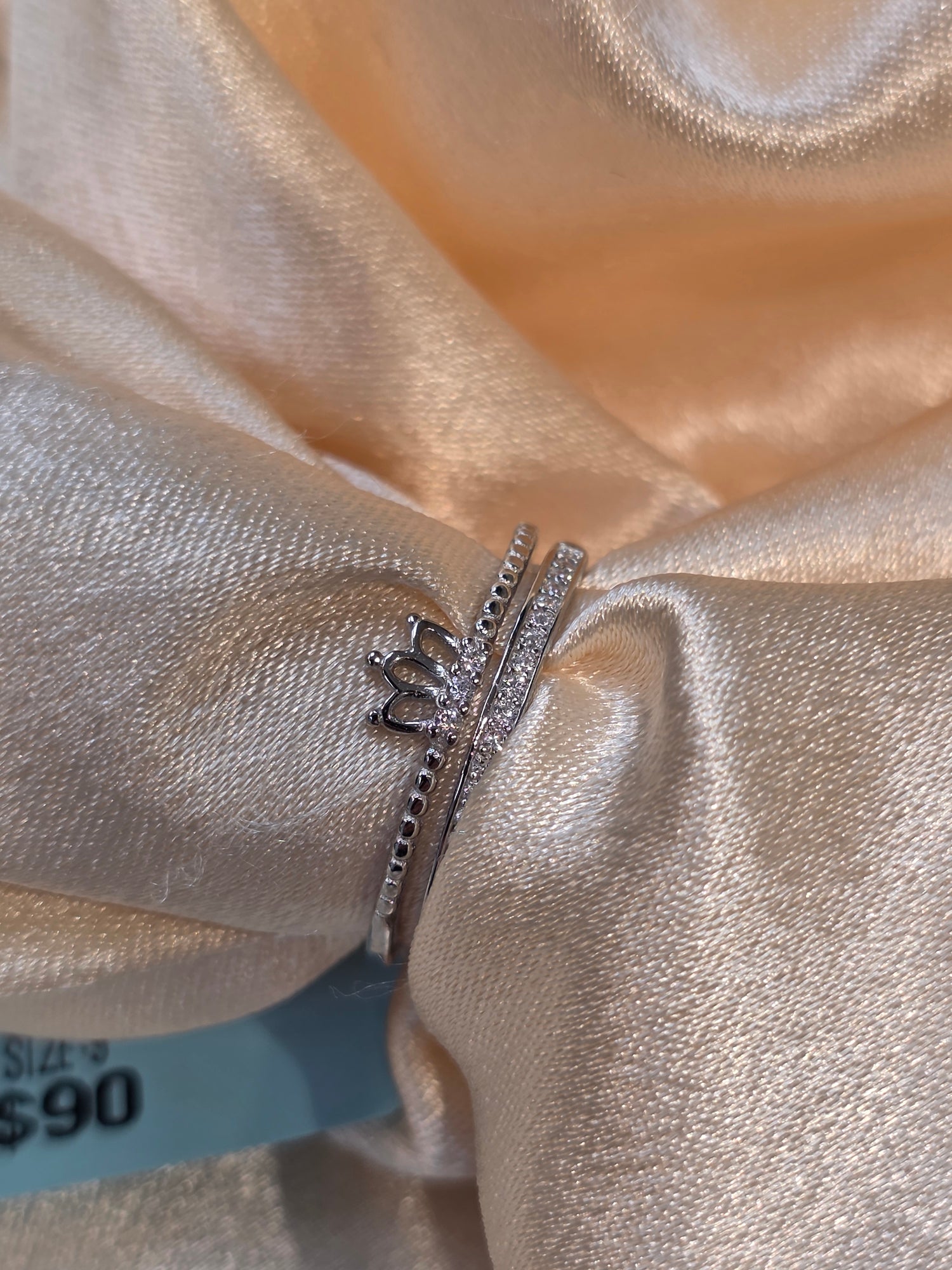 SILVER RING SIZE 9 GR571