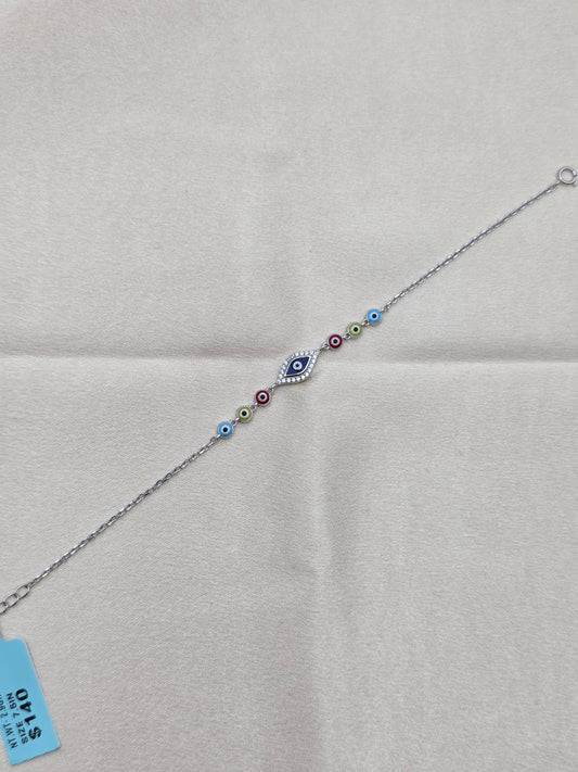 SILVER BRACELET 7.5 IN GB071