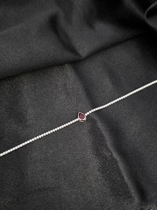 SILVER BRACELET 7INCH GB026