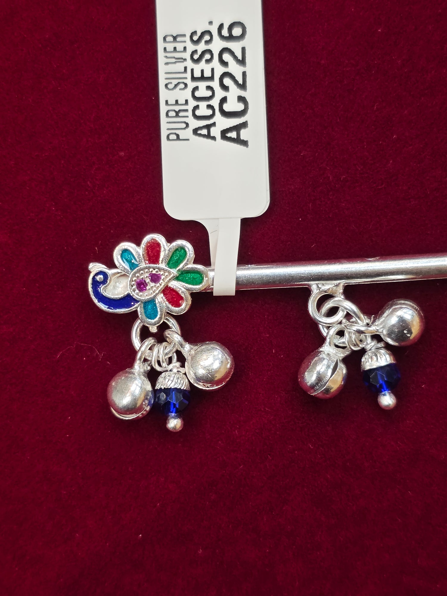 PURE SILVER LADDU GOPAL’S BANSURI AC226