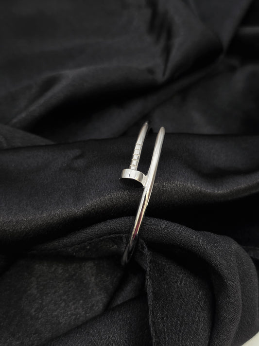 SILVER BANGLE BRACELET 2.2 INCH GB039