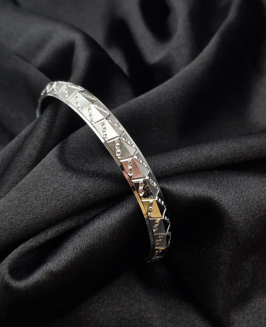 MENS SILVER KADDA SIZE 3 MK087