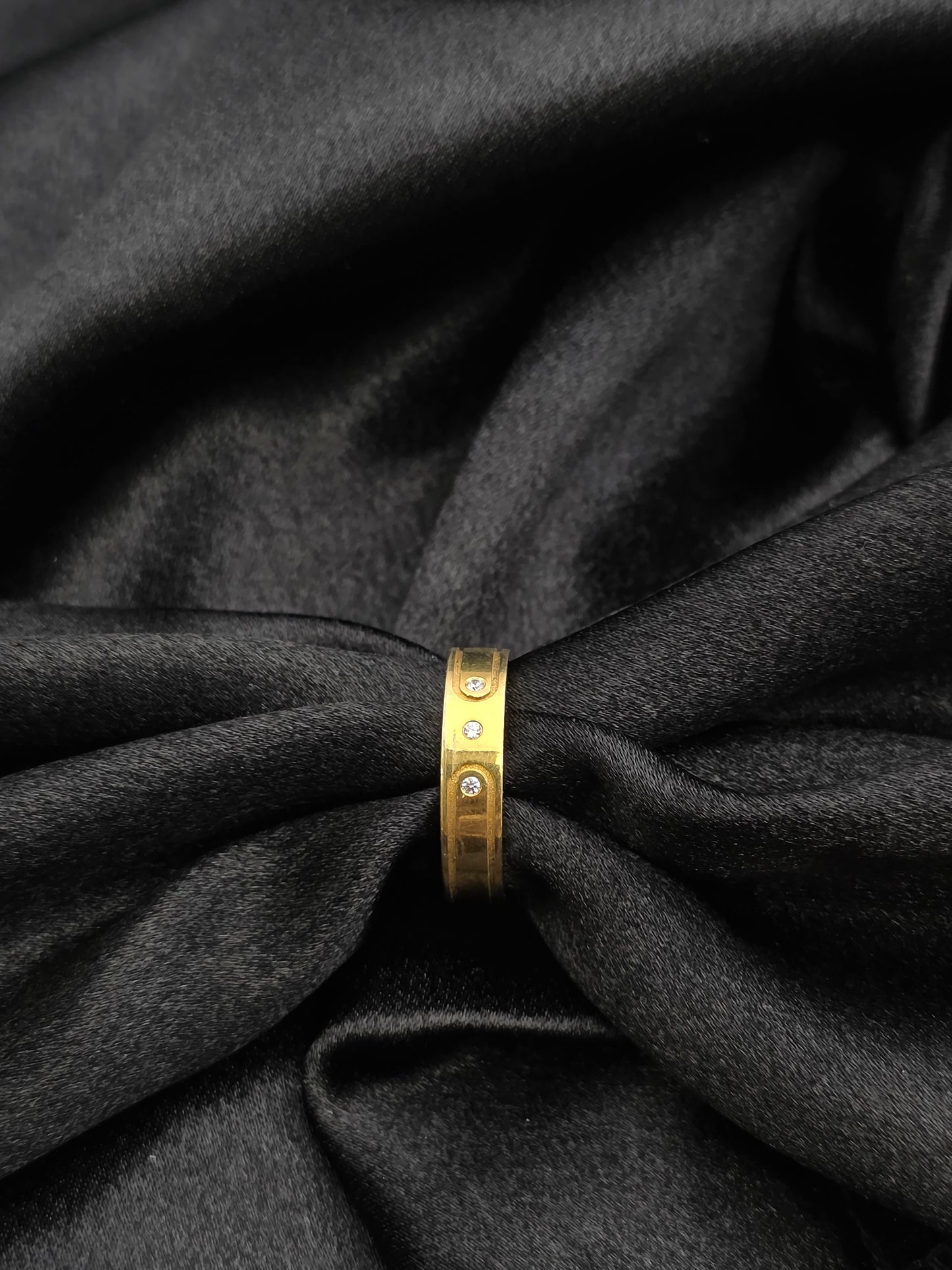 GOLDPLATED BAND SIZE 9 GR490