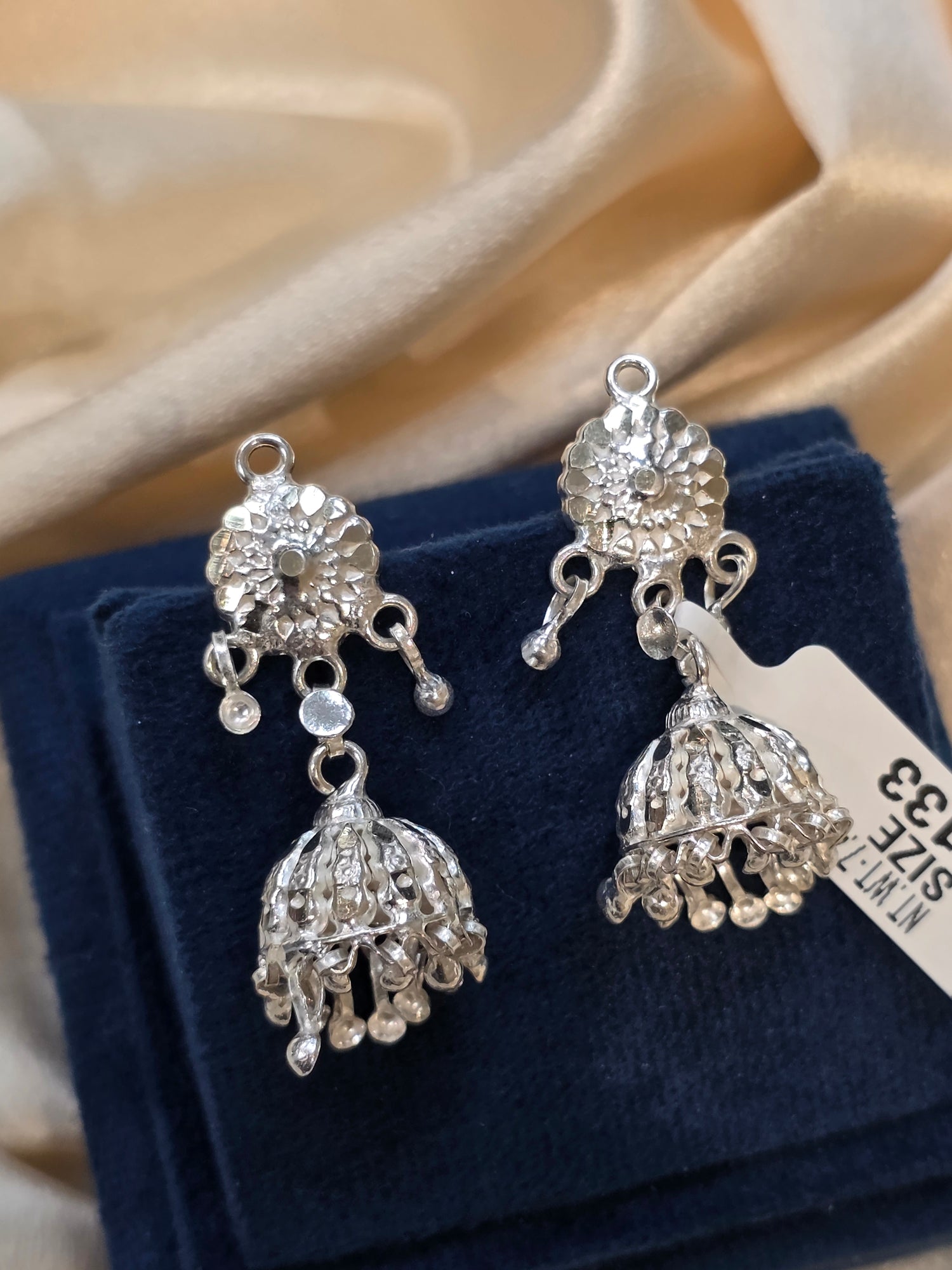 PURE SILVER JHUMKI GP145