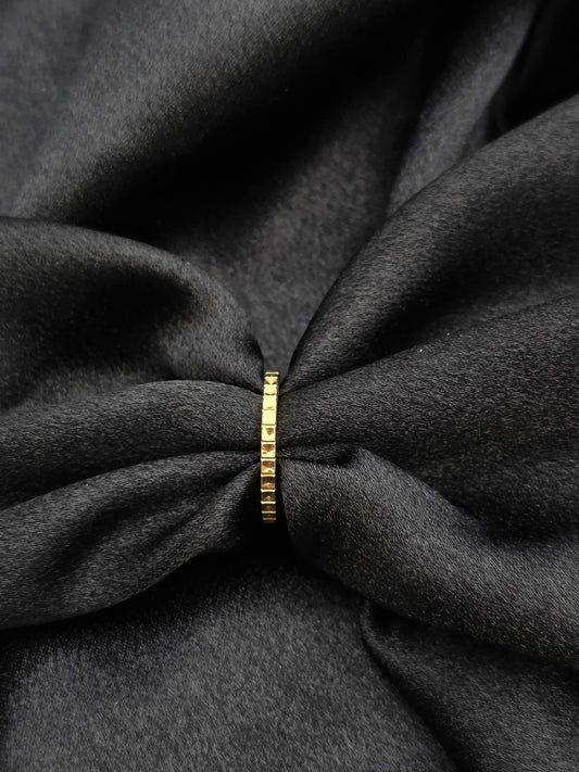 GOLDPLATED BAND SIZE 7 GR487