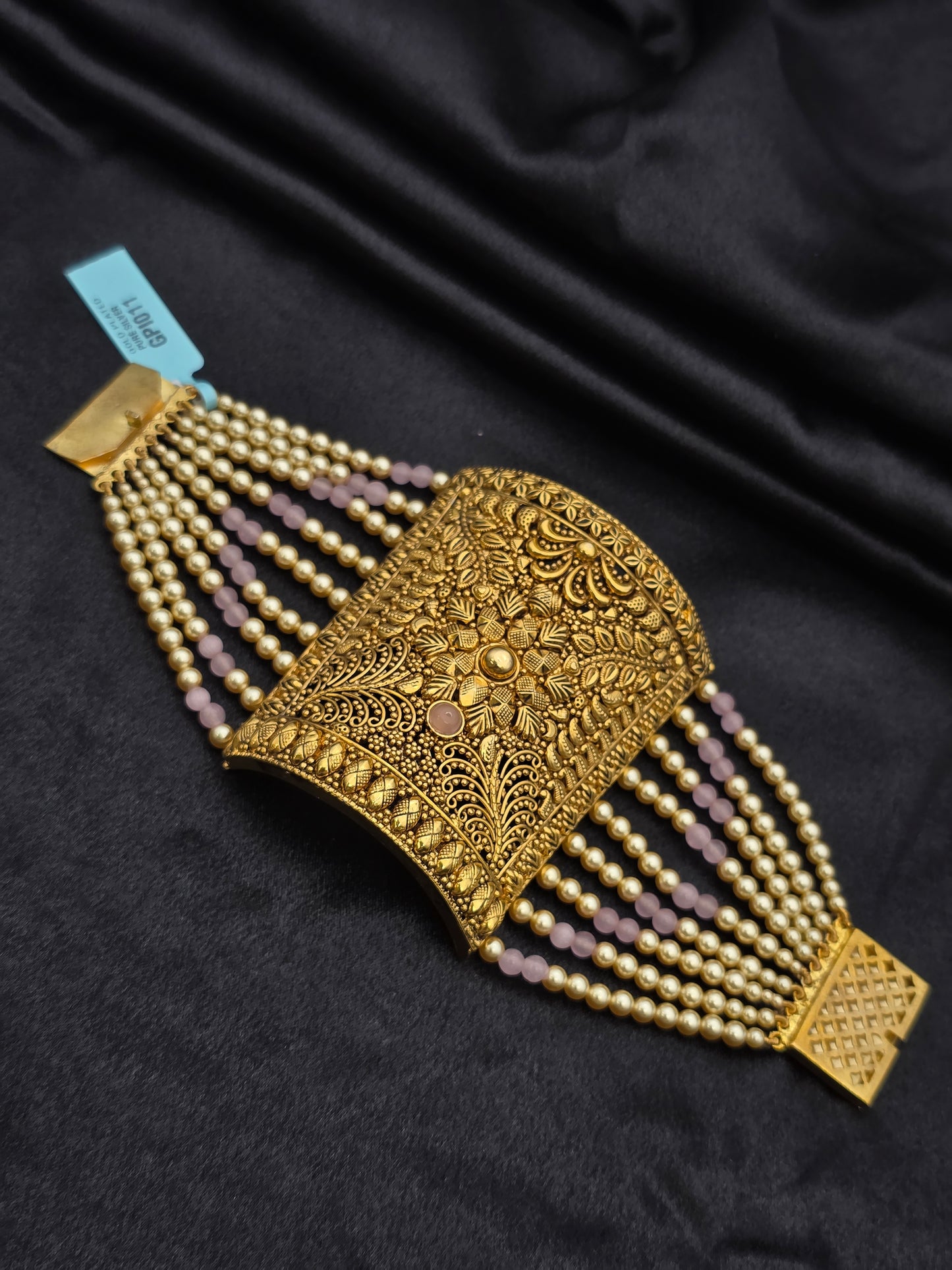 GOLD PLATED SILVER BAAHI GPI011