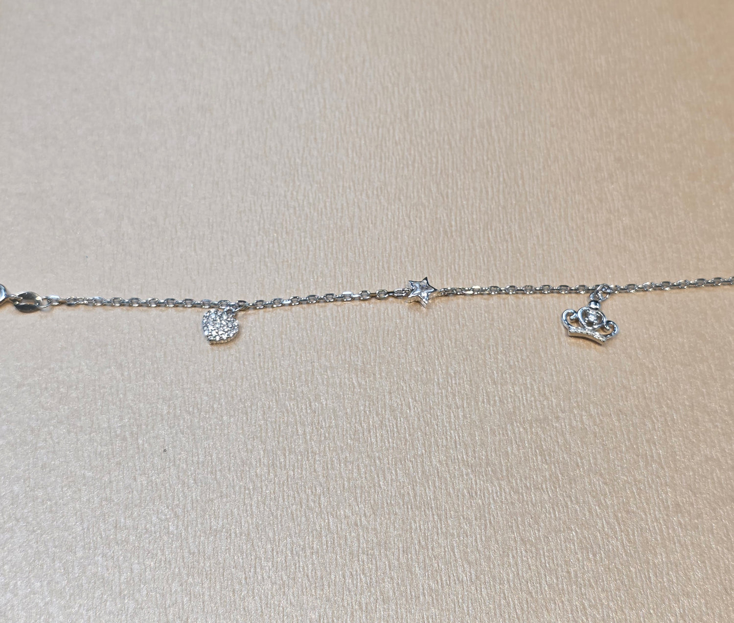 SILVER SINGLE ANKLET SA130
