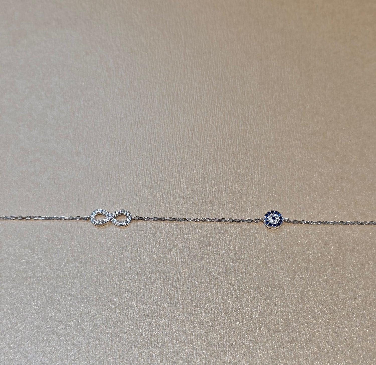 SILVER SINGLE ANKLET SA087