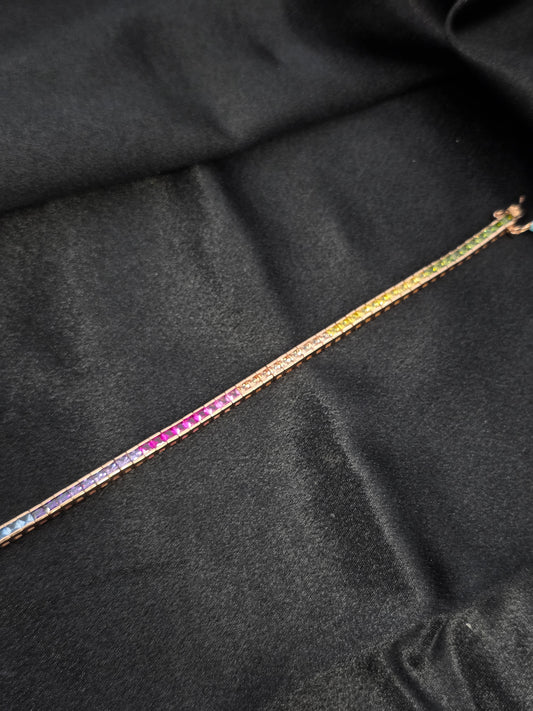 SILVER BRACELET 7.5 IN GB025